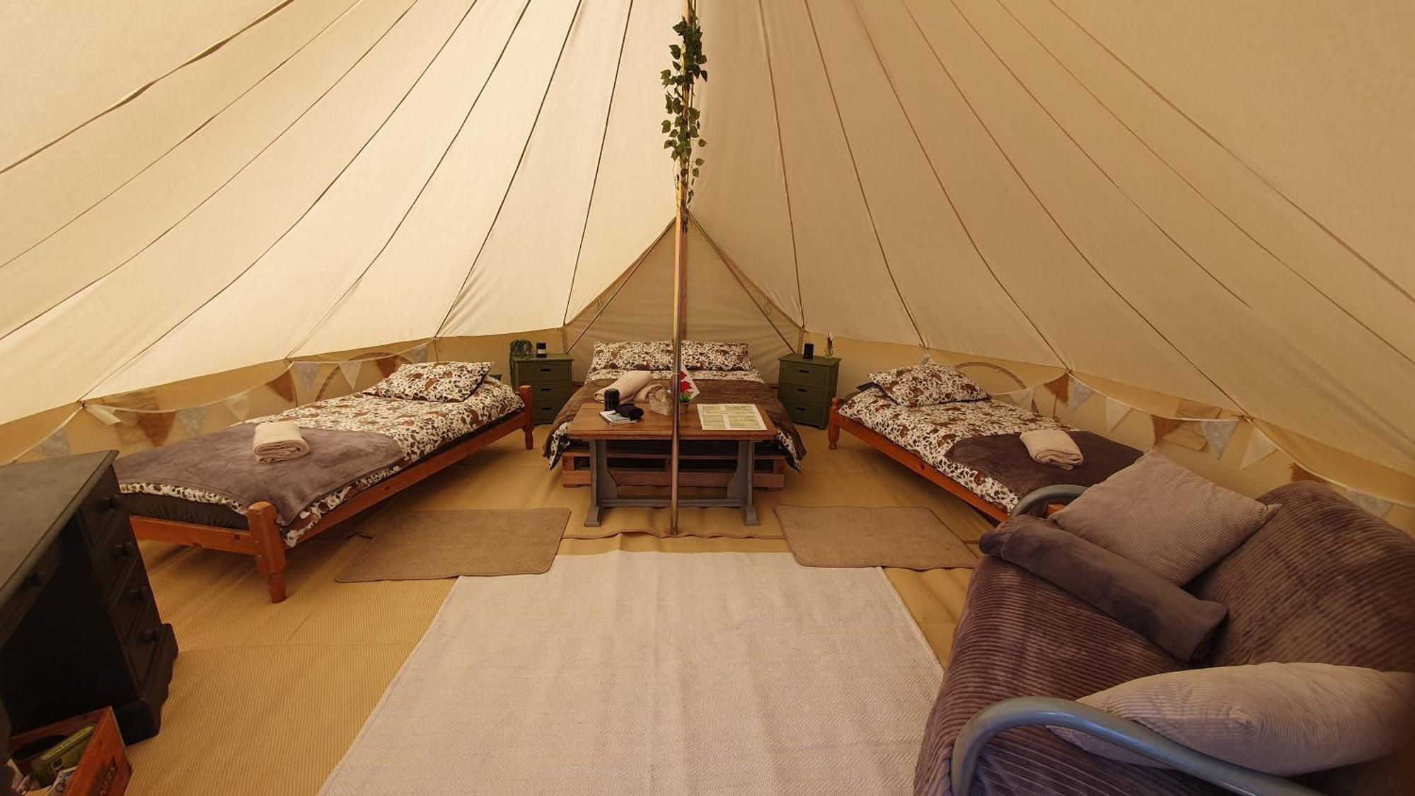 Hotel Calon Y Goedwig Glamping Llandovery Exteriér fotografie